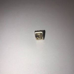 Pandora C letter charm